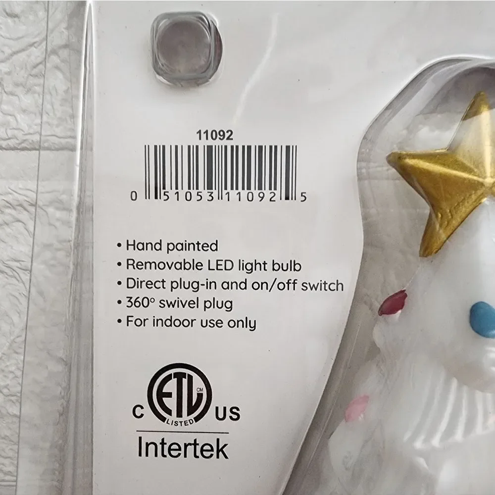 Mr. Christmas Decorative Christmas White Tree Nightlight, New